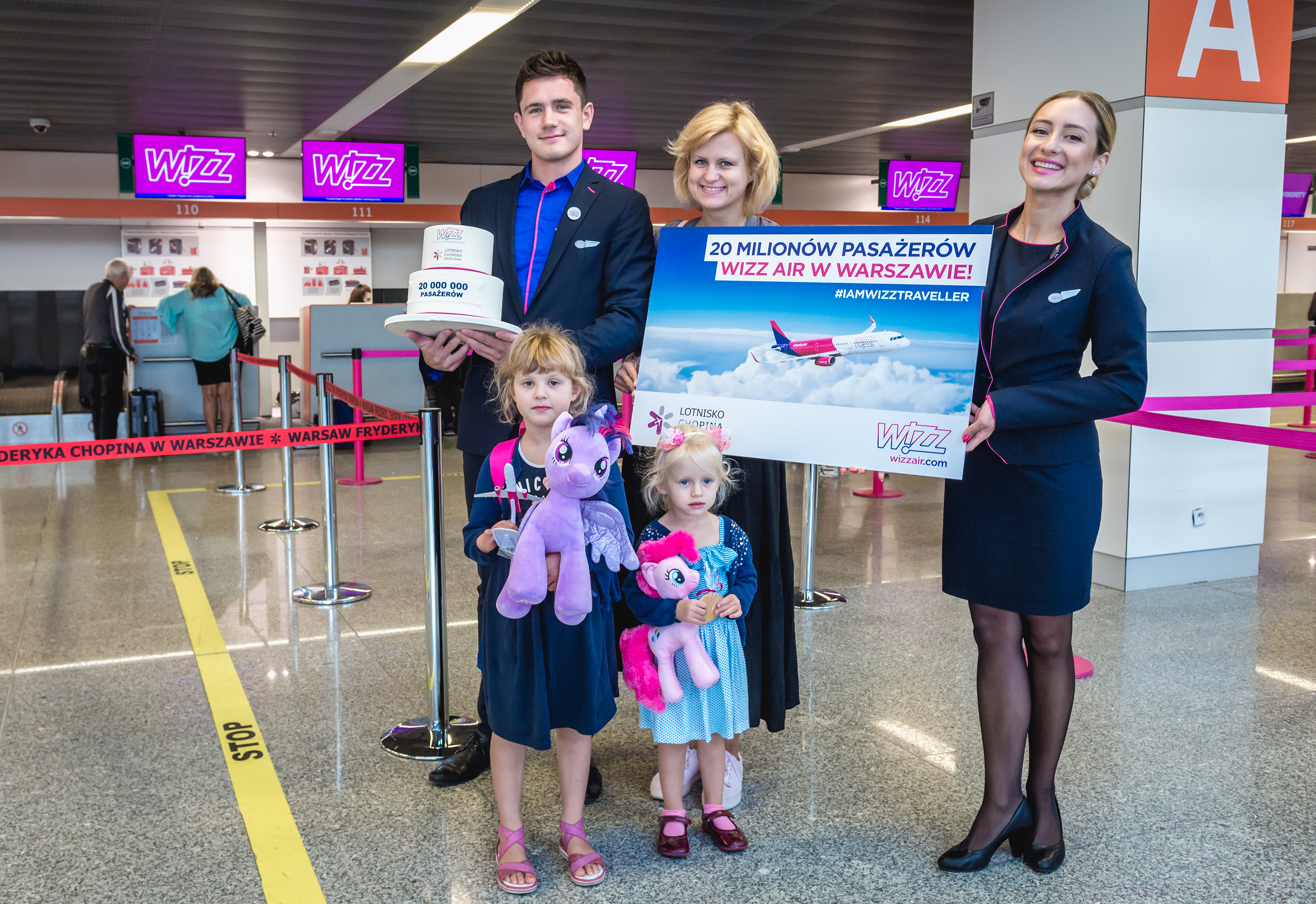 WIZZ AIR CELEBRATES REMARKABLE MILETONES IN POLAND<br> 15TH ANNIVERSARY AND 20 MILLION PASSENGERS IN WARSAW